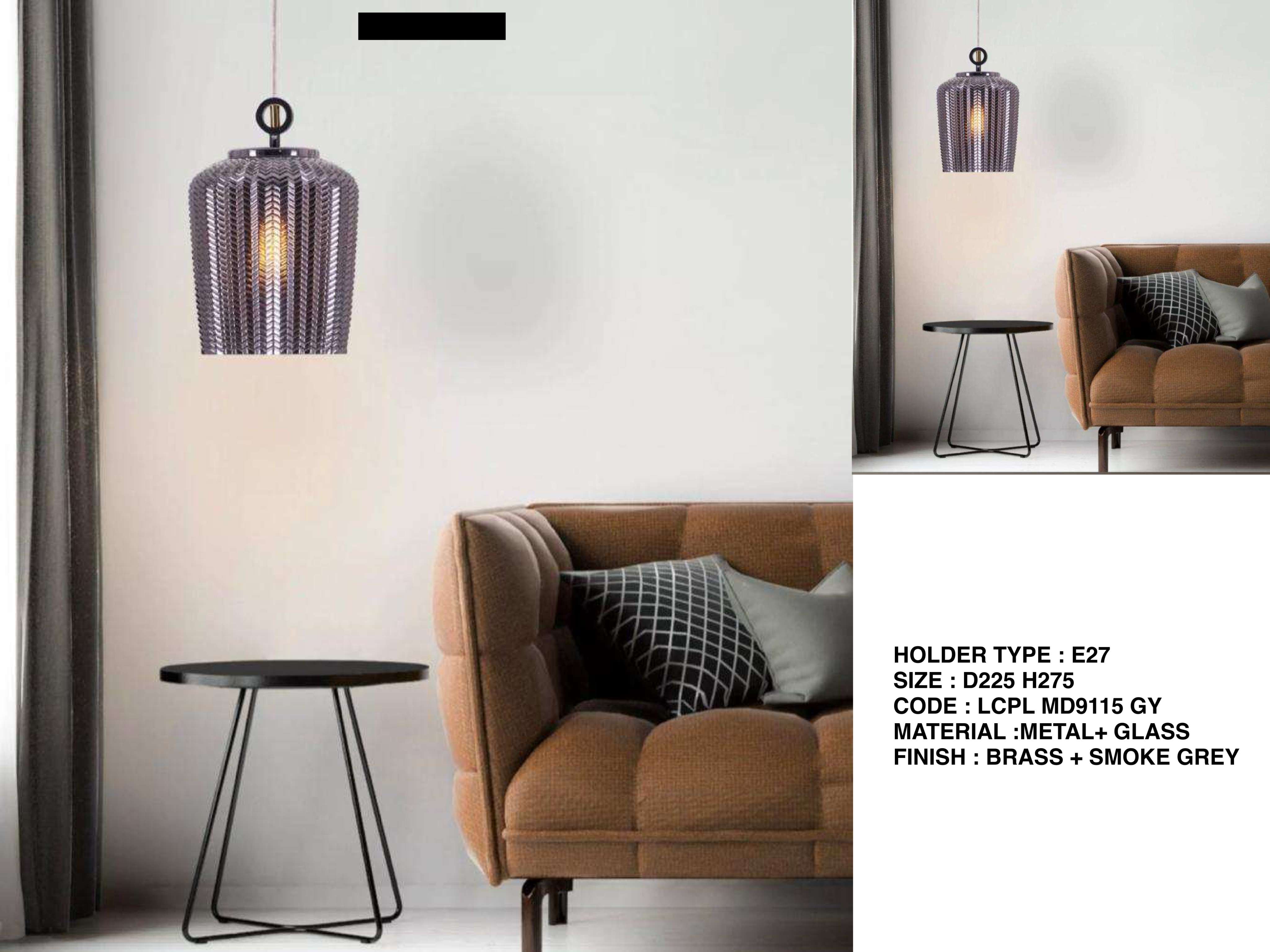 Beyond Lights - Metal Glass Lamp- LCHL